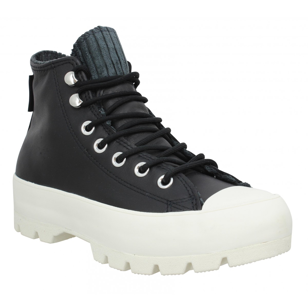 converse all star chuck taylor cuir noir