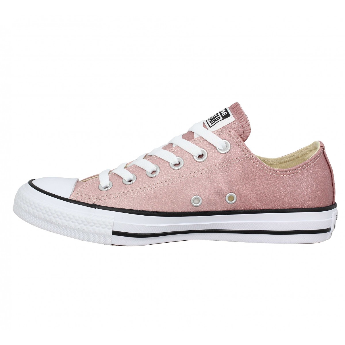 converse basse femme paillette