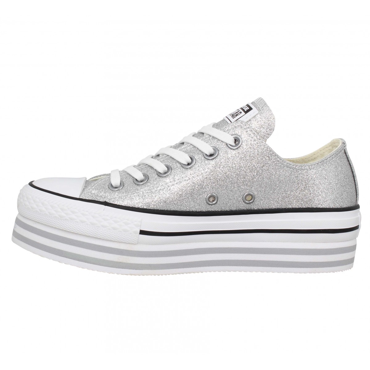 Chaussures Converse chuck taylor all star platform layer toile ...