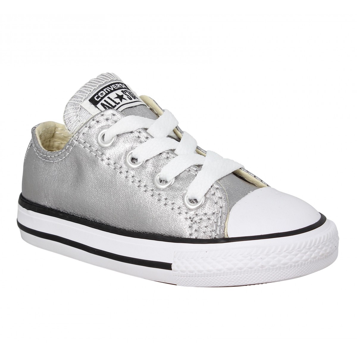 converse grise argent