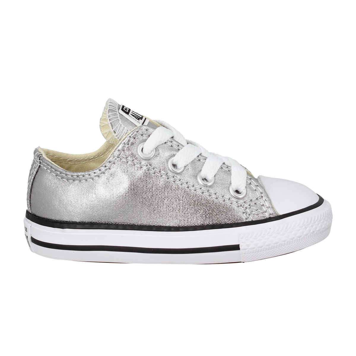 converse gris argenté