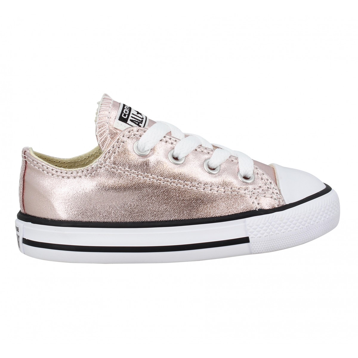 converse rose argent