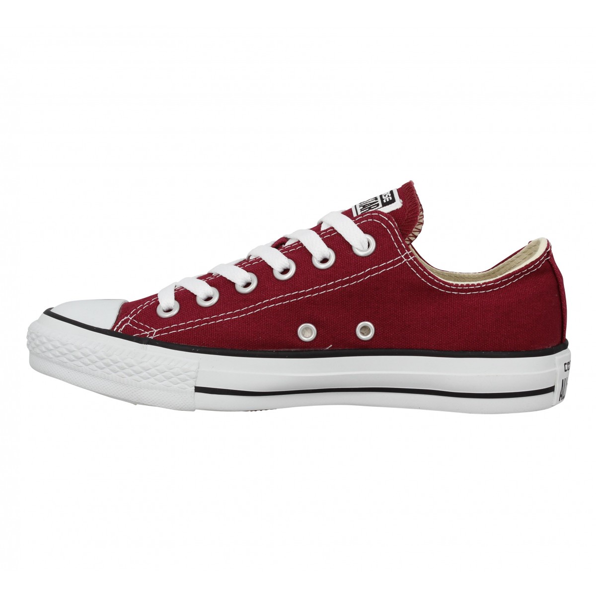 Converse basse bordeaux femme clearance