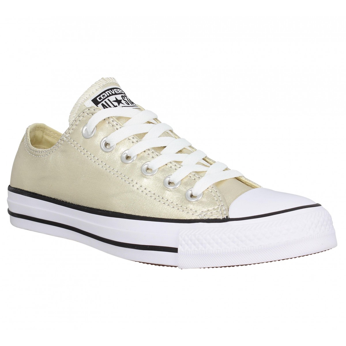 converse doré femme