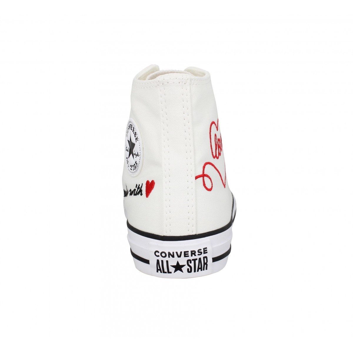 Converse rouge coeur discount