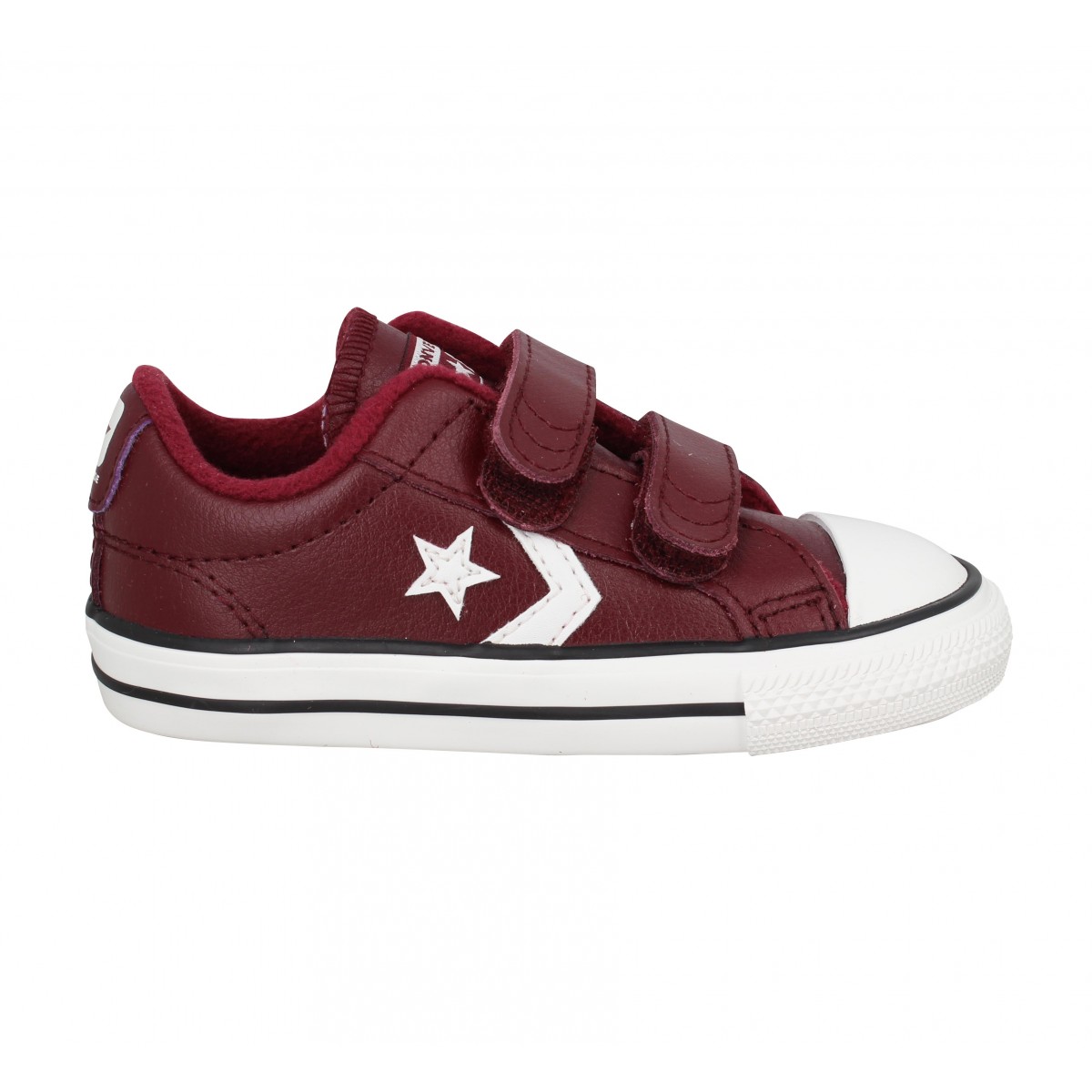 converse bordeaux enfant