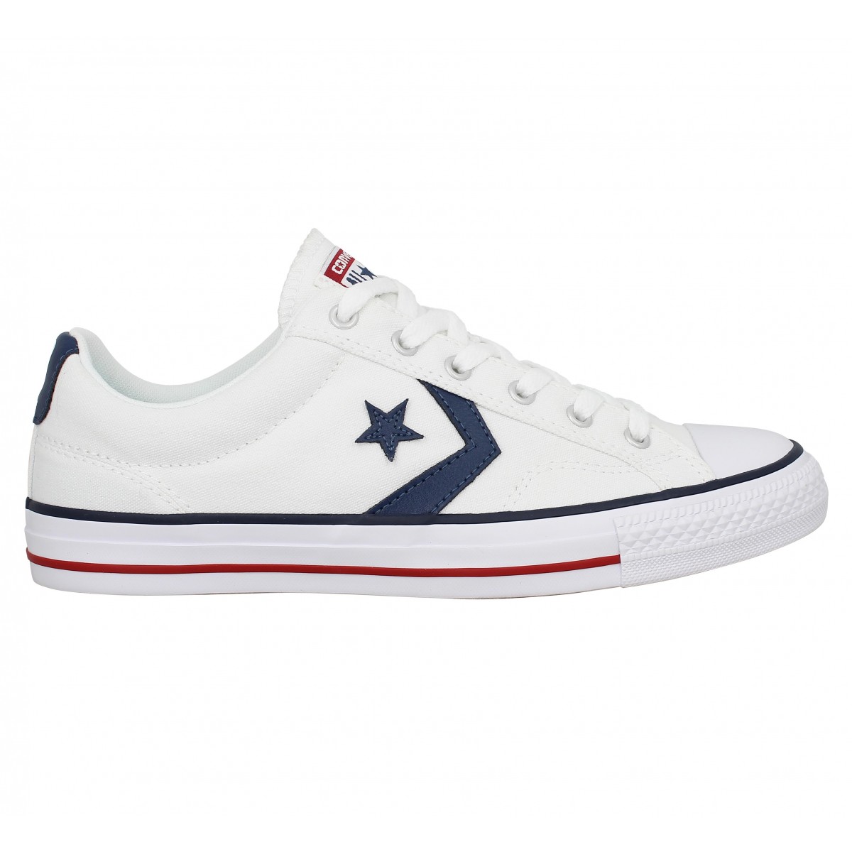 Converse star player blanc homme | Fanny chaussures