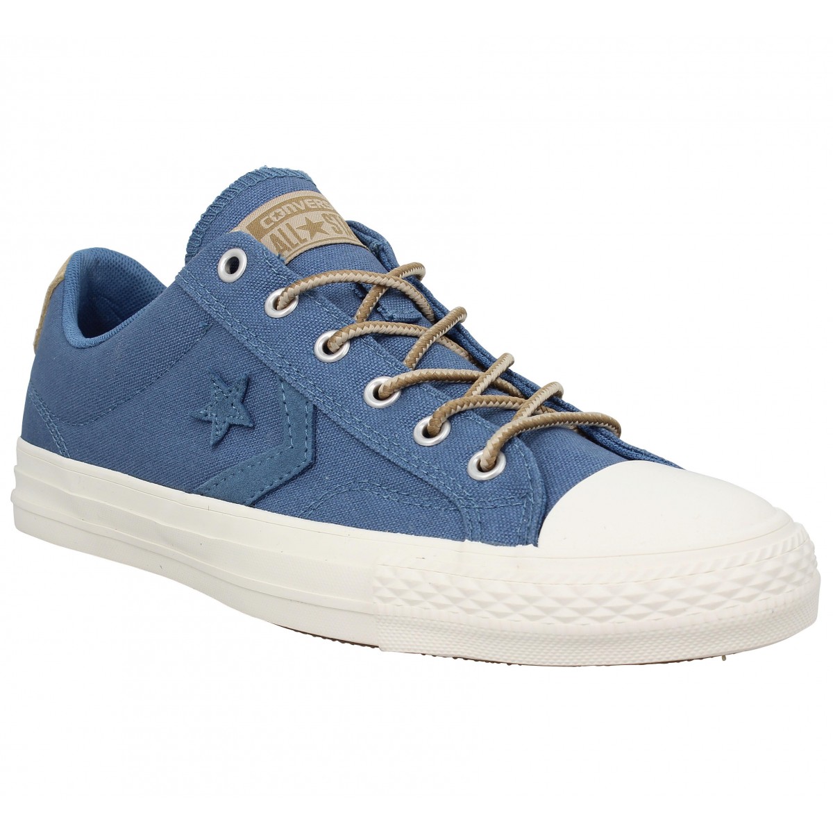 Converse star player toile homme bleu vintage homme Fanny chaussures