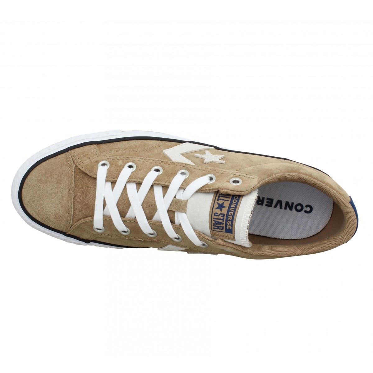Converse star player velours homme marron homme | Fanny chaussures