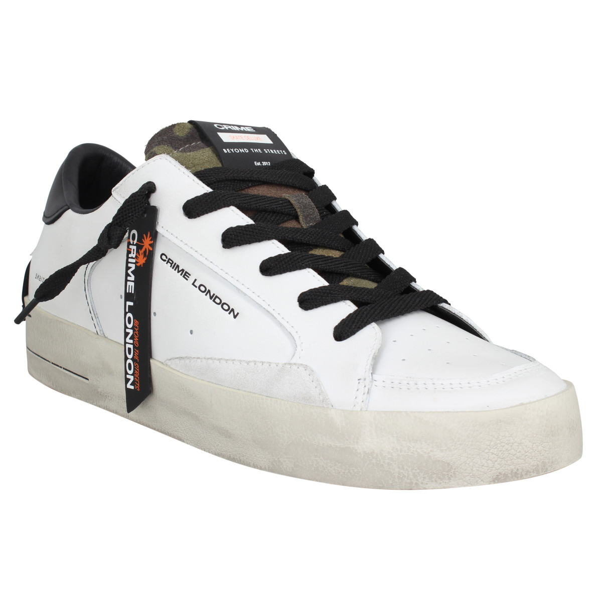 Crime Marque London Sk8 Deluxe Cuir...