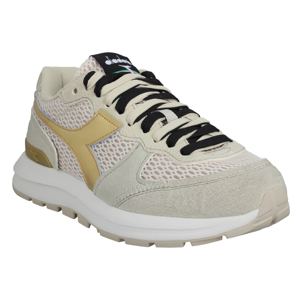 Baskets DIADORA Kmaro cuir toile Femme Pearl Oyster Gray