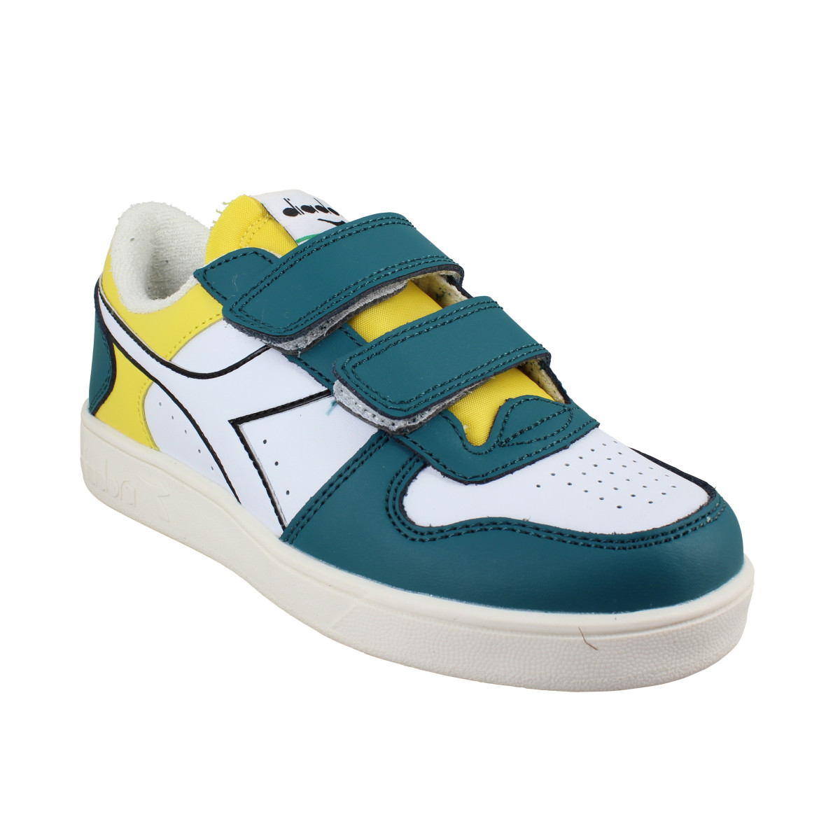 DIADORA Magic Basket Low cuir simili Enfant-29-Deeplake