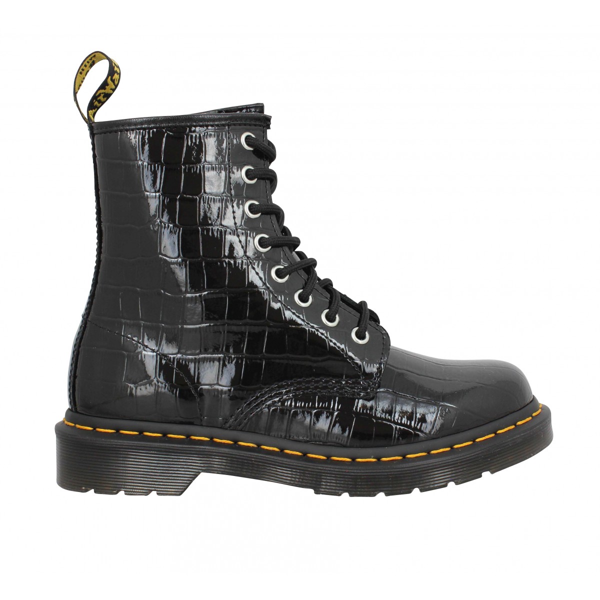 Doc martens 1460 noir vernis on sale