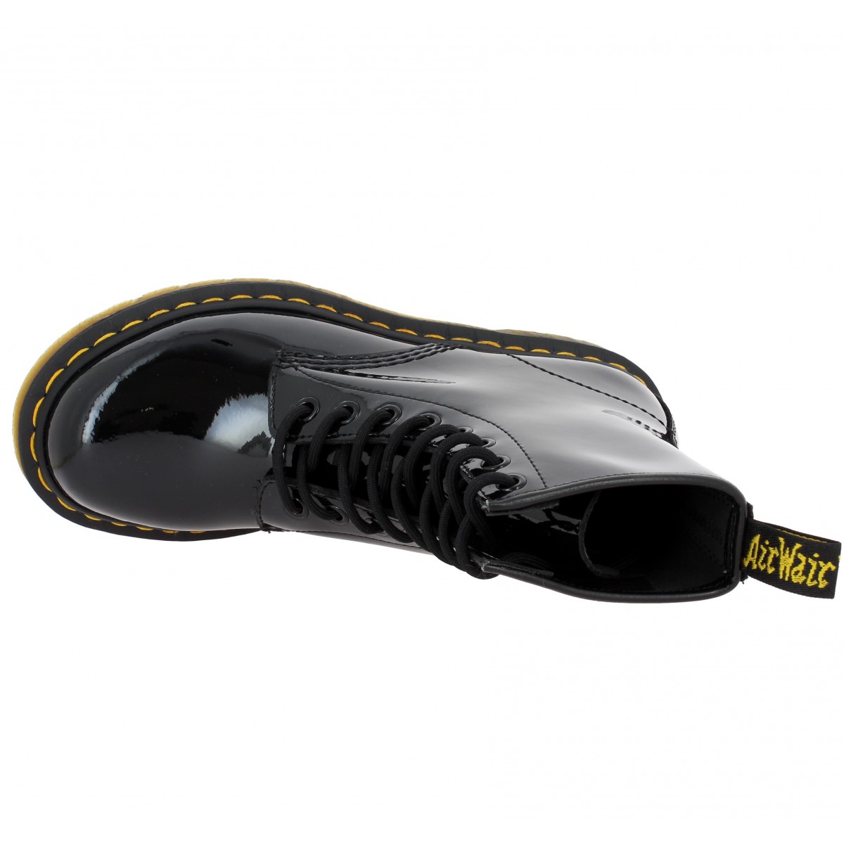 Dr martens hotsell femme noir vernis