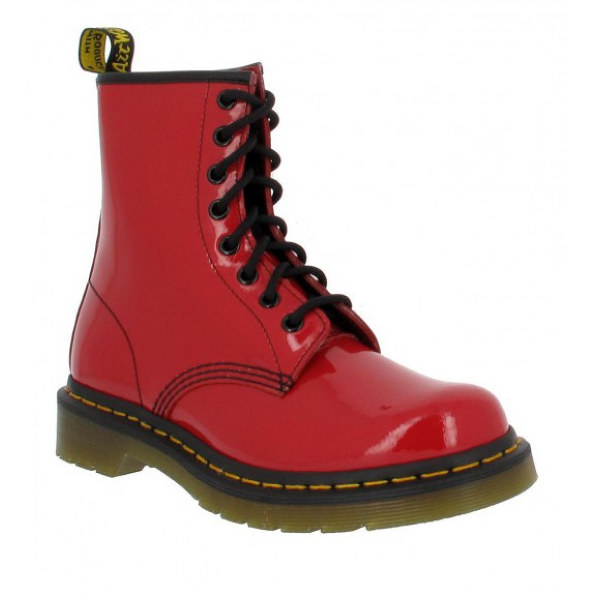 Doc martens vernis discount