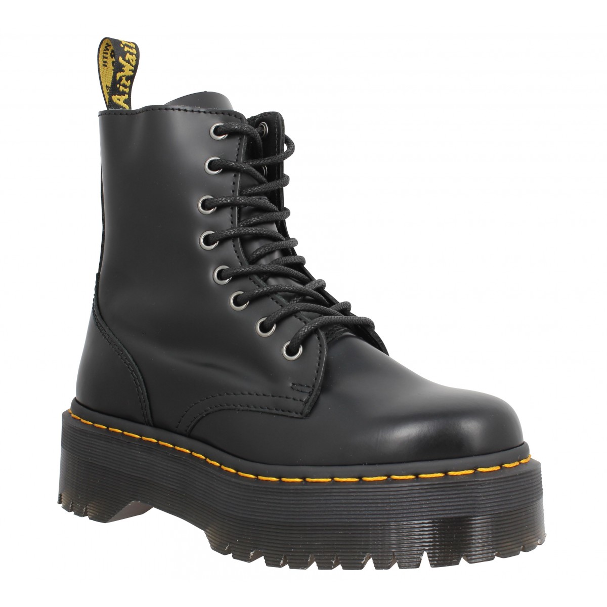 Bottines Dr MARTENS Jadon cuir Femme Noir