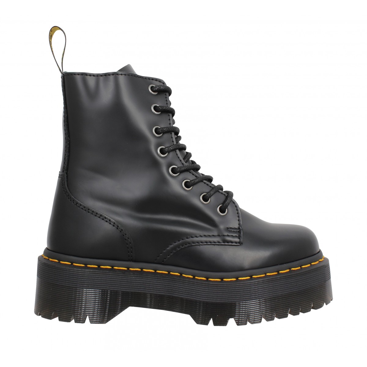 Dr MARTENS Jadon cuir Femme Noir