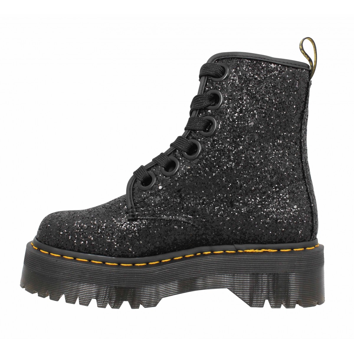 Doc martens molly glitter noir