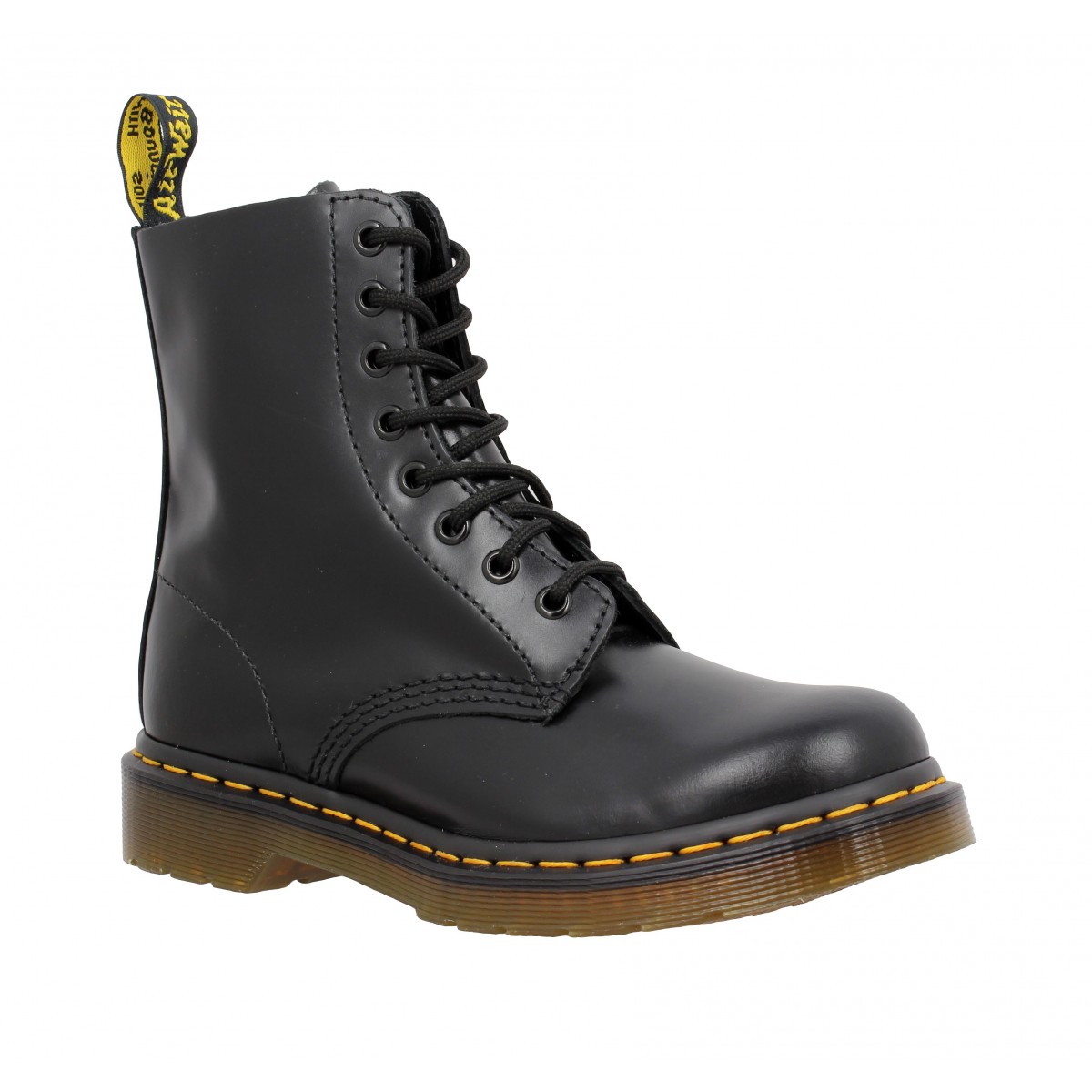 Bottines Dr MARTENS Pascal Boot 8 Box Femme Noir