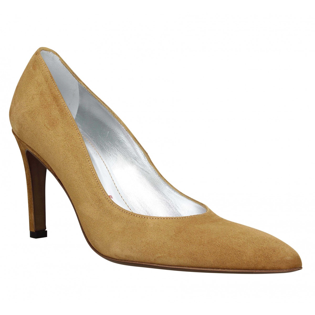 Chaussures Free lance forel 7 pumps velours femme caramel femme