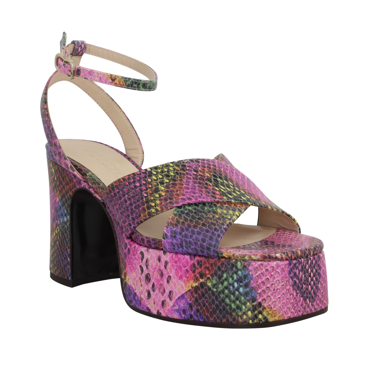 FREE LANCE Gabi 95 snake print Femme-39-Multi