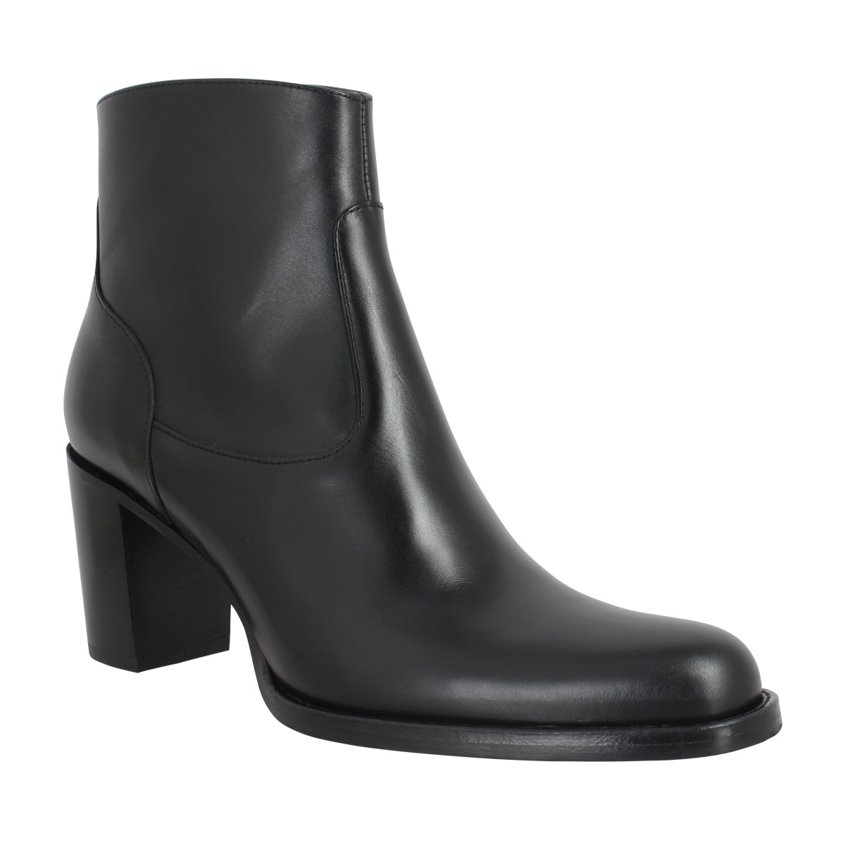 Bottines FREE LANCE Legend 7 Zip Boot cuir lisse brillant Femme Noir