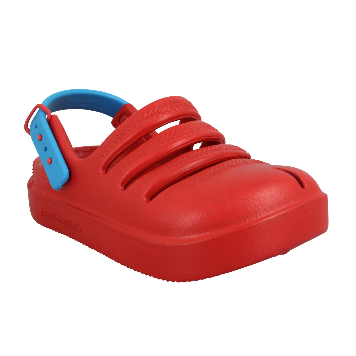 Sandales HAVAIANAS Clog caoutchouc Enfant Rouge