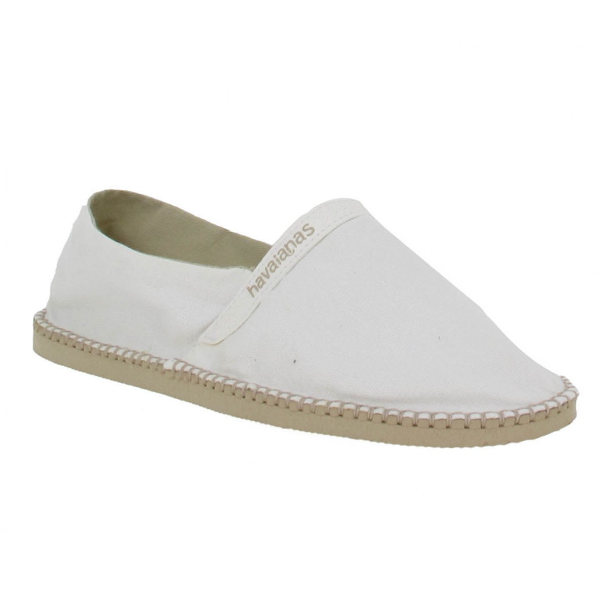 Espadrilles HAVAIANAS Origine toile Homme Blanc