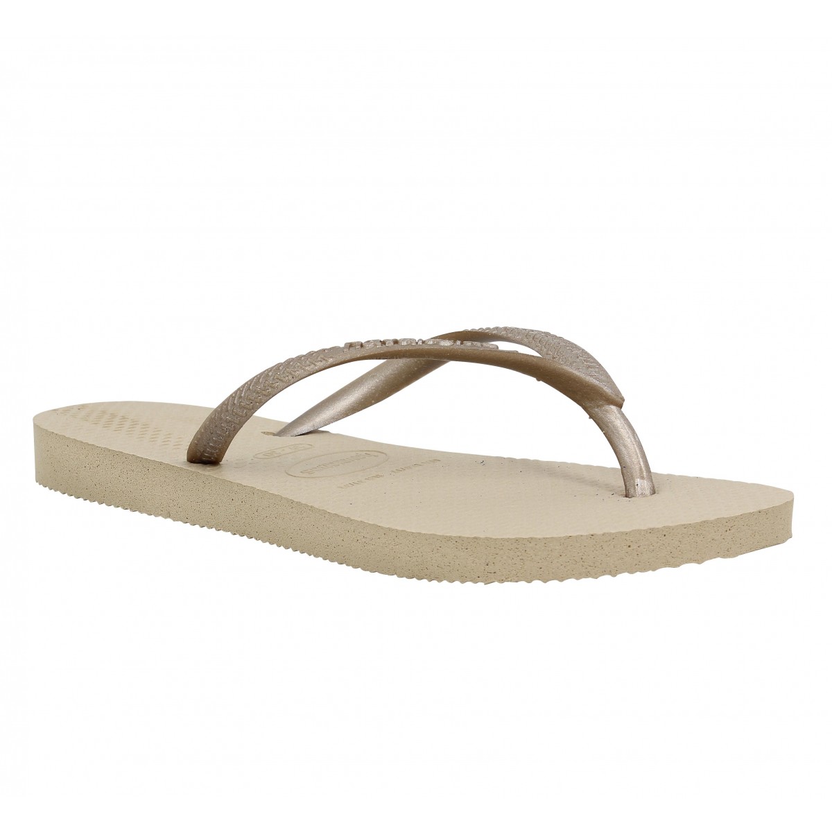 Tongs HAVAIANAS Slim caoutchouc Enfant Gold