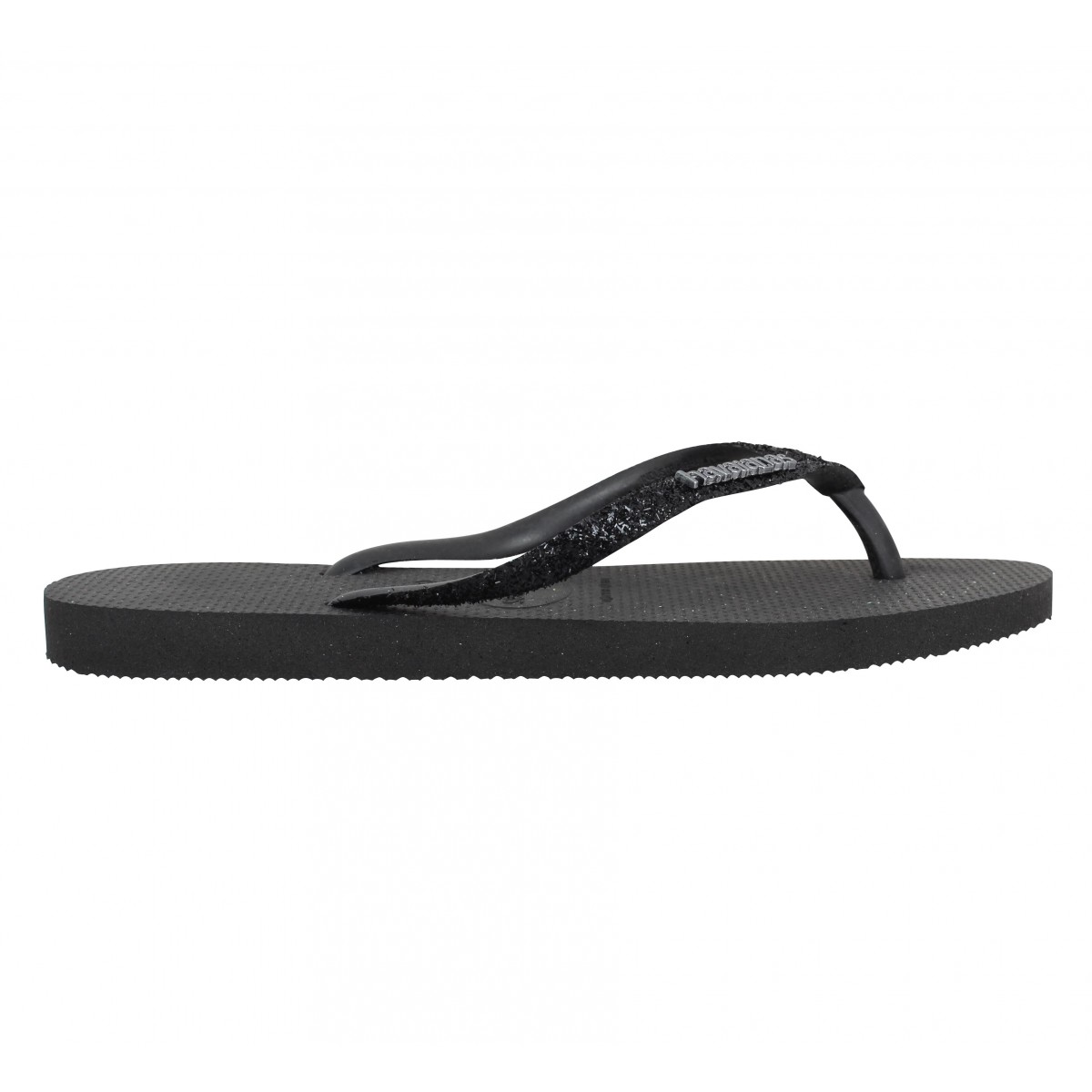 Havaianas slim sparkle noir clearance