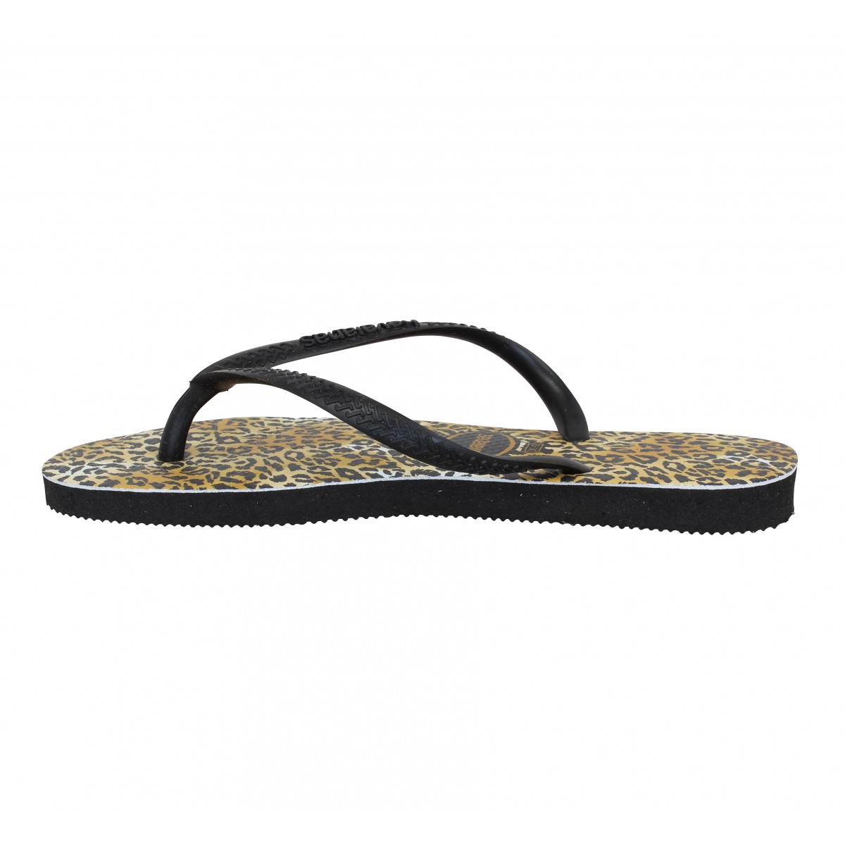 Tong havaianas store femme leopard