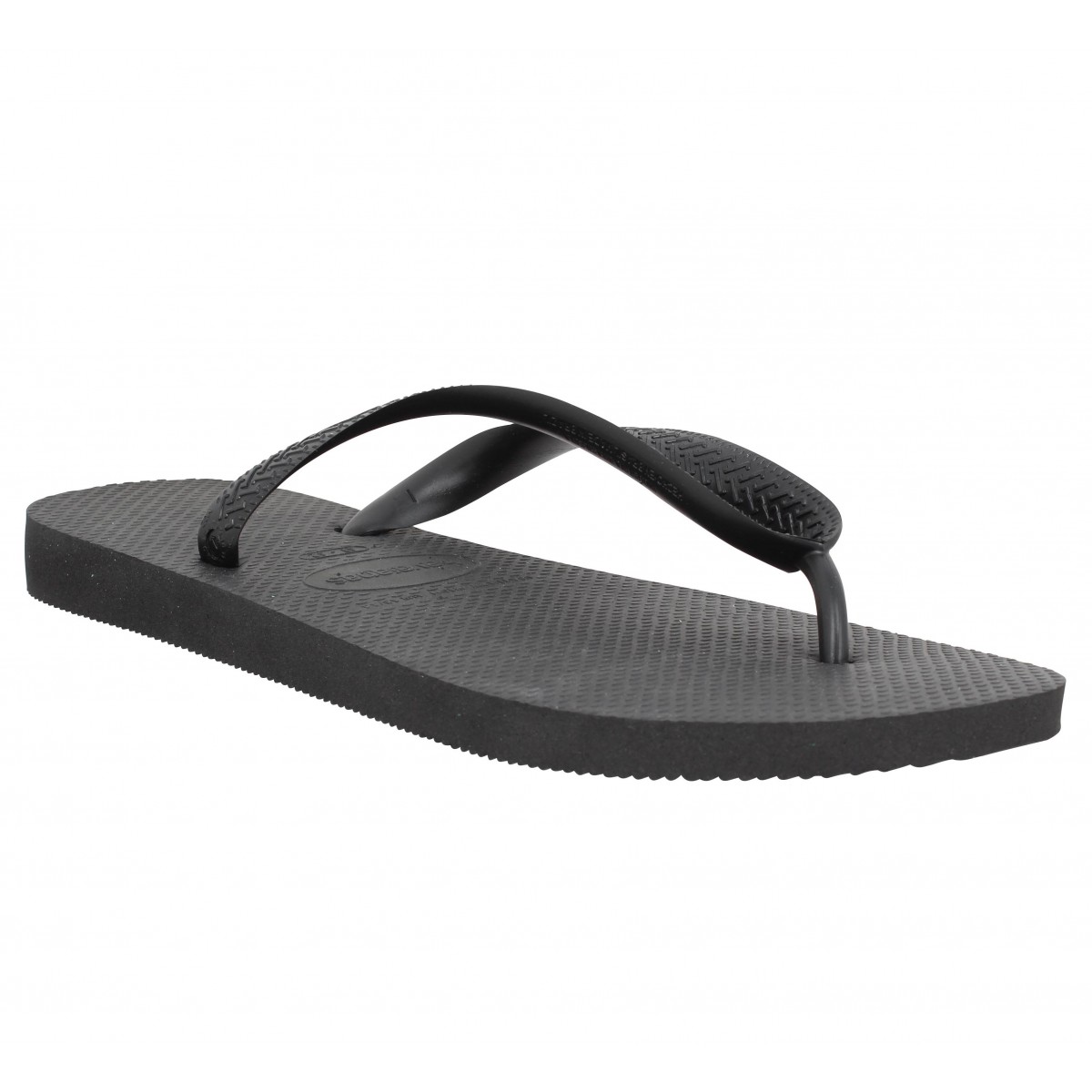 Havaianas top caoutchouc homme black homme Fanny chaussures