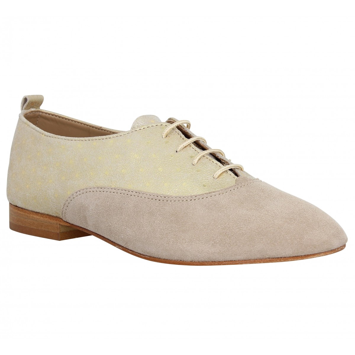 Chaussures à lacets HIRICA Bilbao Femme Beige