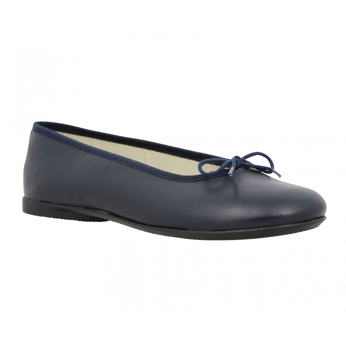 Hirica Femme Zazie Cuir -36,5-marine