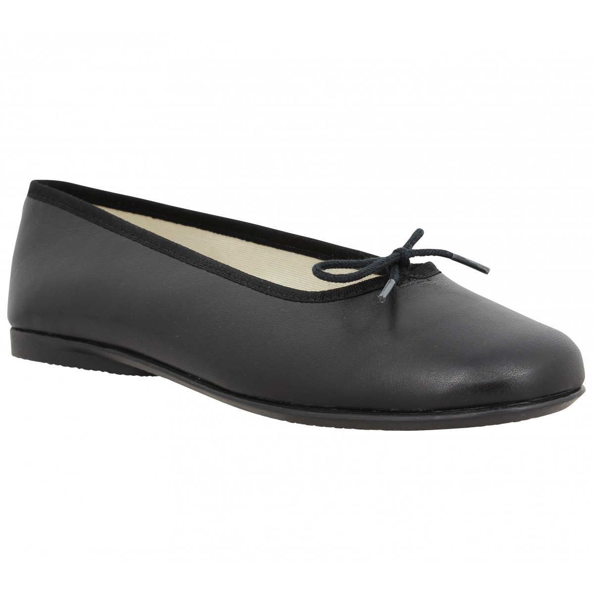 Hirica zazie agneau femme noir Fanny chaussures