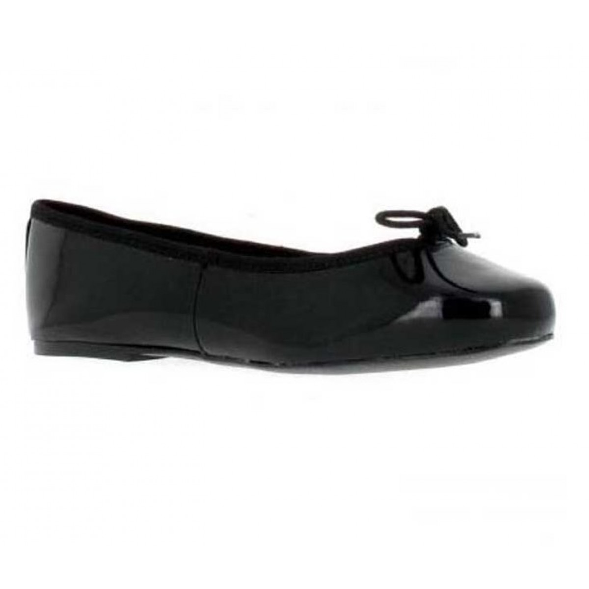 Ballerines HIRICA Zoe vernis Femme Noir