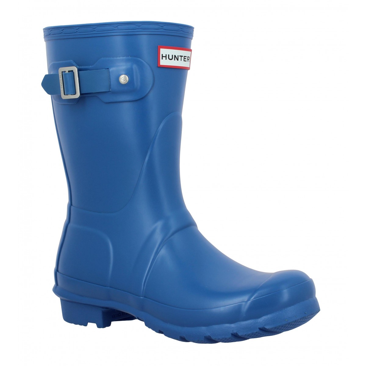 Bottes HUNTER Original Short caoutchouc Femme Bleu Denim