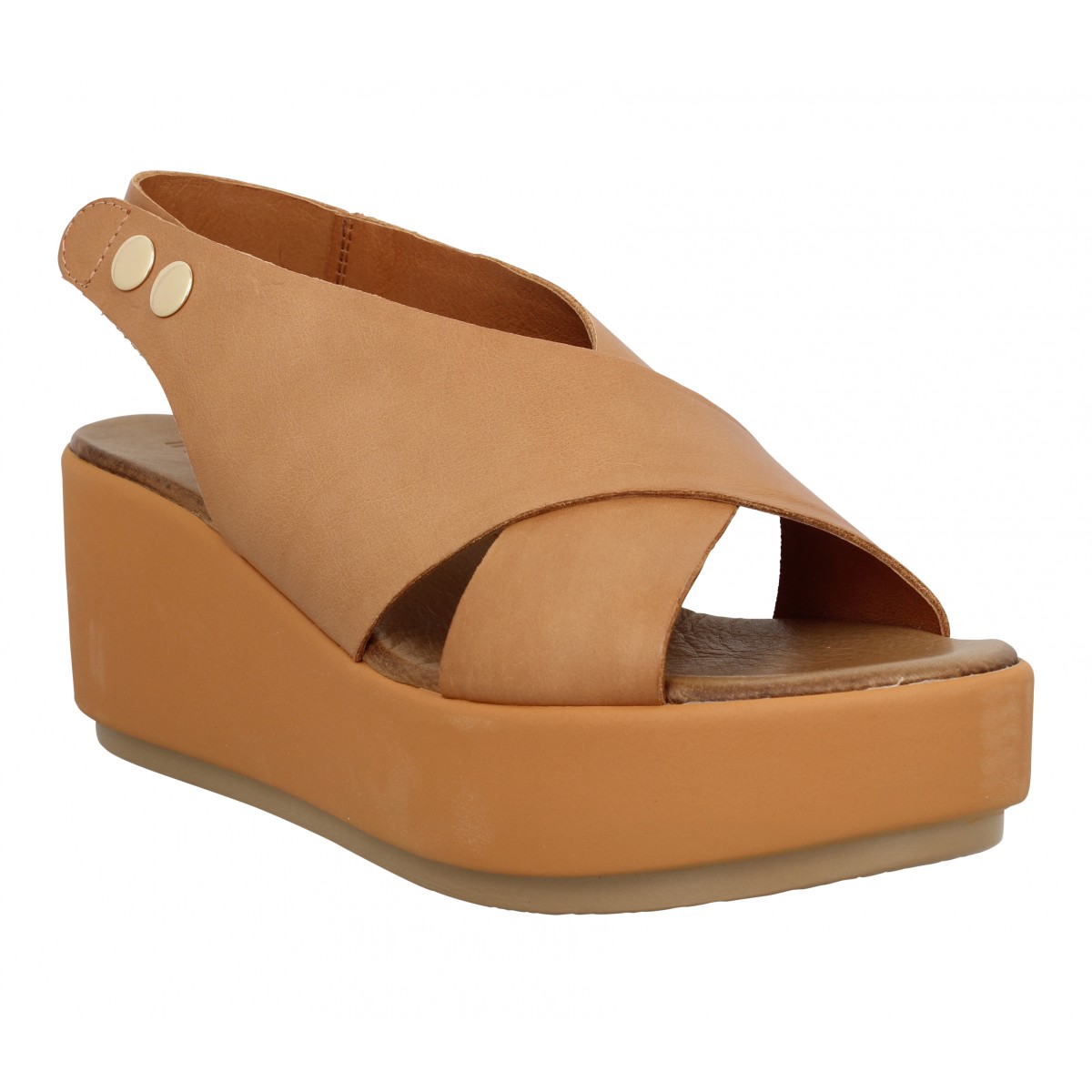 INUOVO 12303 cuir Femme-37-Coconut