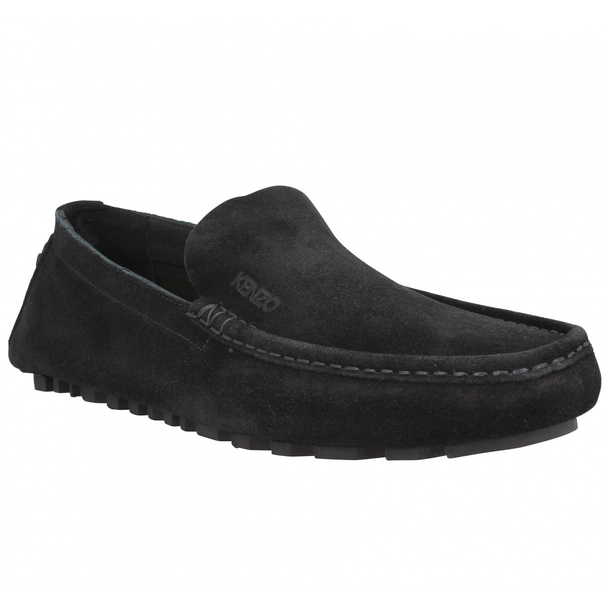 Mocassins KENZO Lane Reversed velours Homme Noir
