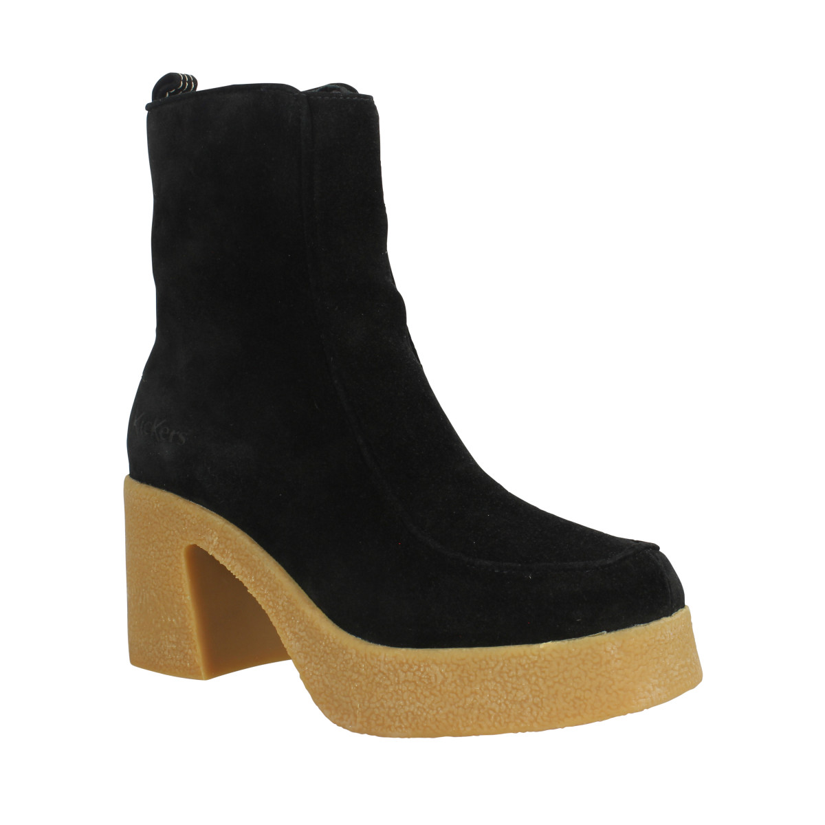 Kickers femme noir deals