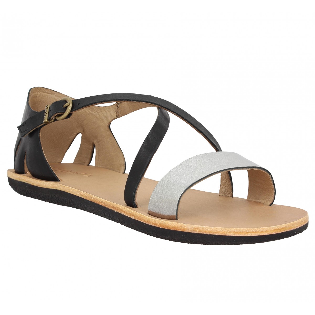 tong cuir femme kickers