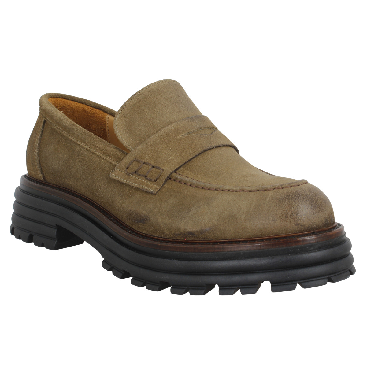 Mocassins KOBRA 2687 velours Femme Taupe