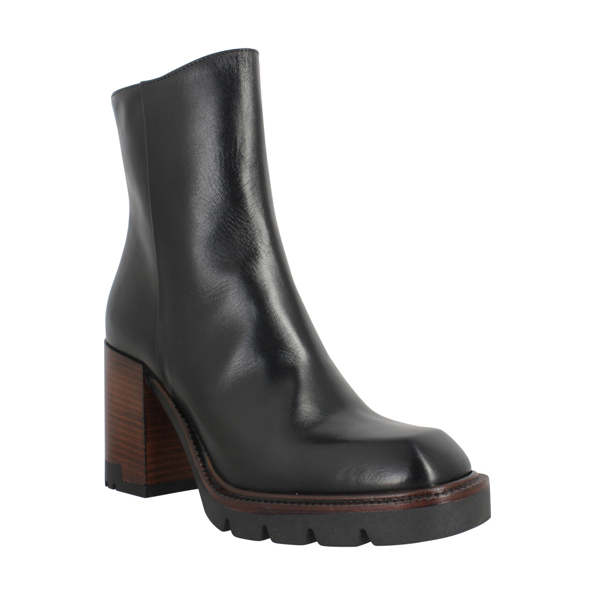 Kobra Marque 50 Cuir Femme-36-nero