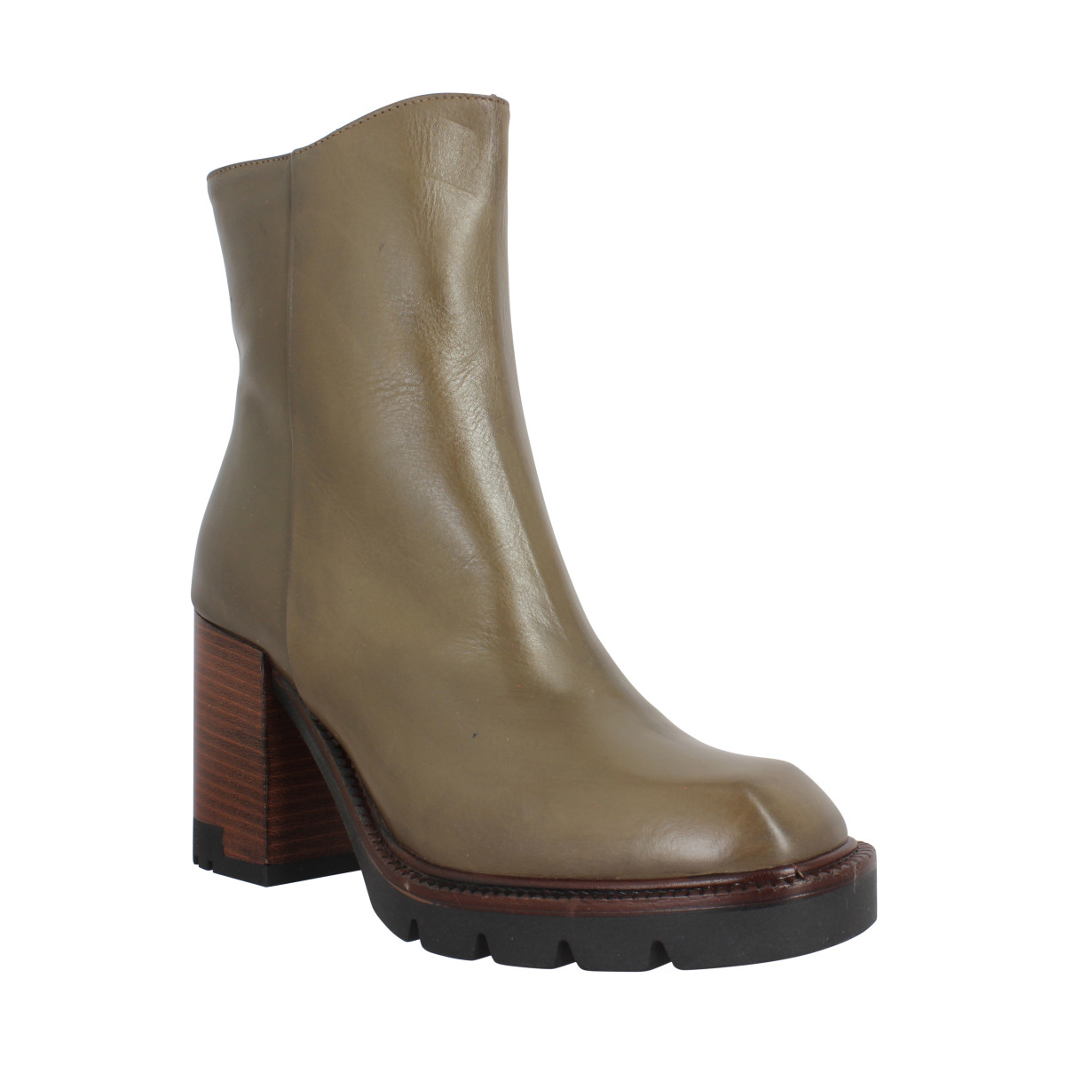 Bottines KOBRA 50 cuir Femme Taupe