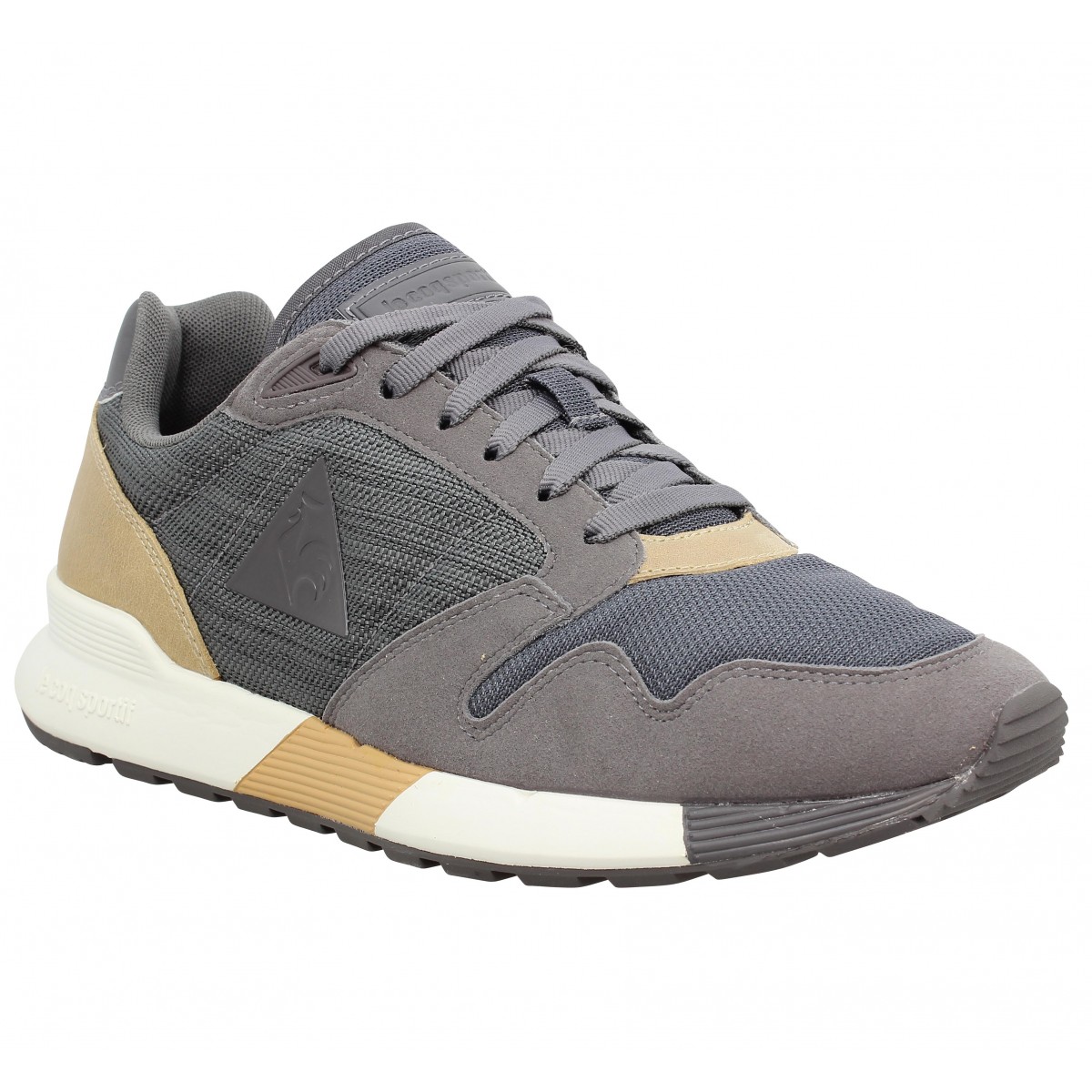 Le coq sportif omega x craft toile homme gris homme | Fanny chaussures