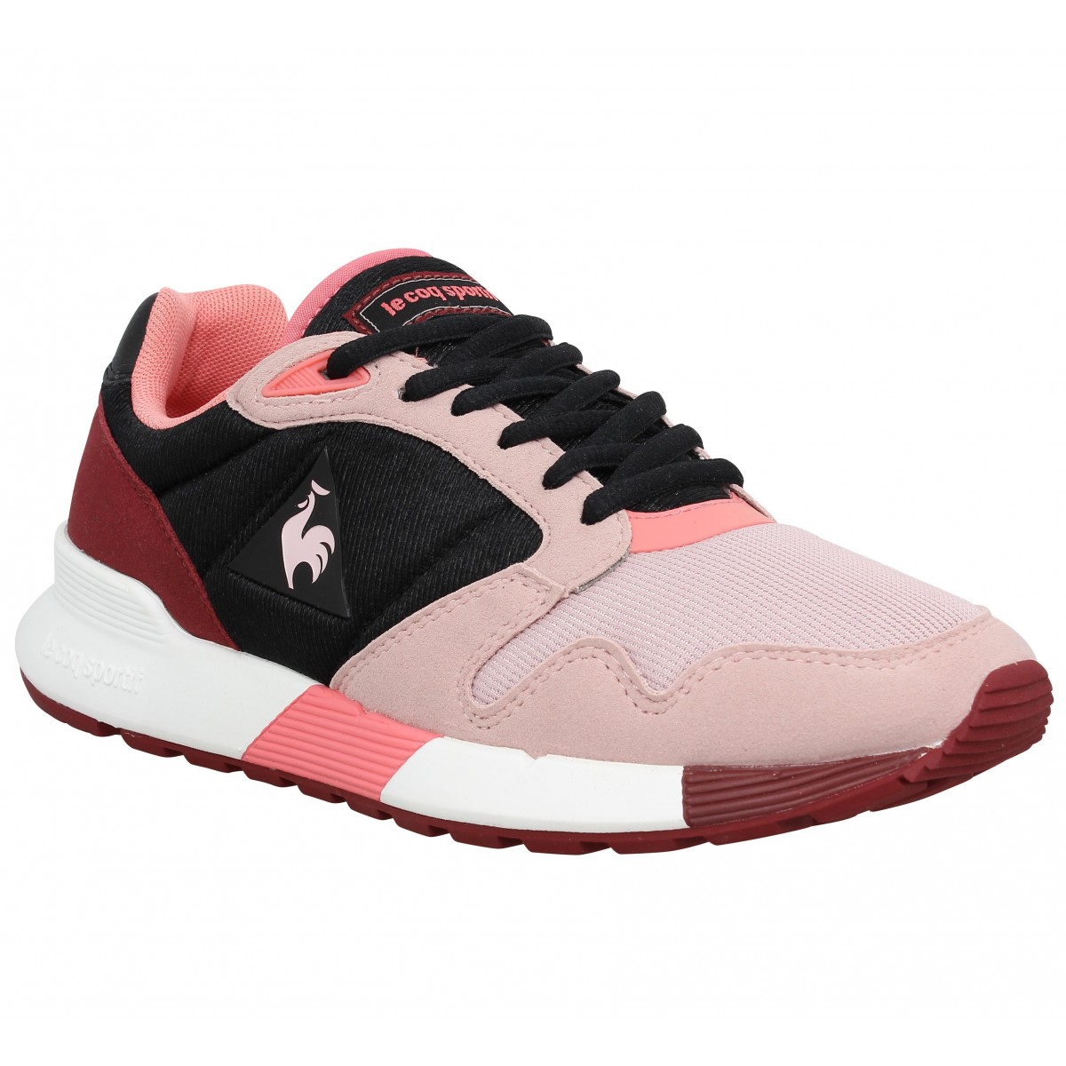 chaussure le coq sportif femme rouge