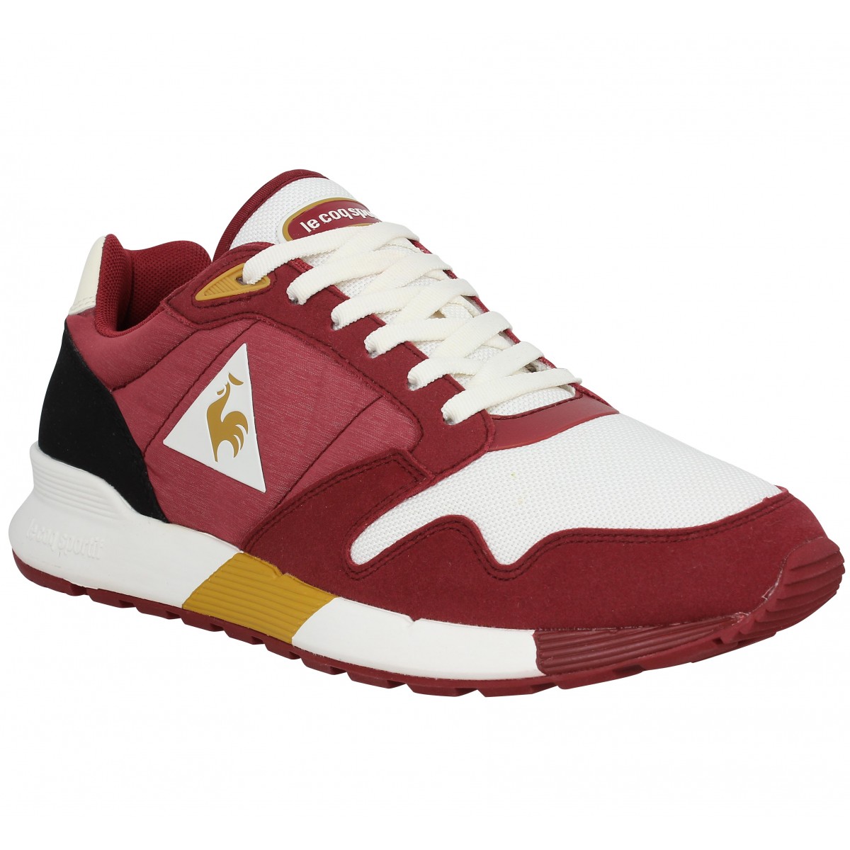 Baskets LE COQ SPORTIF Omega X Techlite toile Homme Ruby Wine