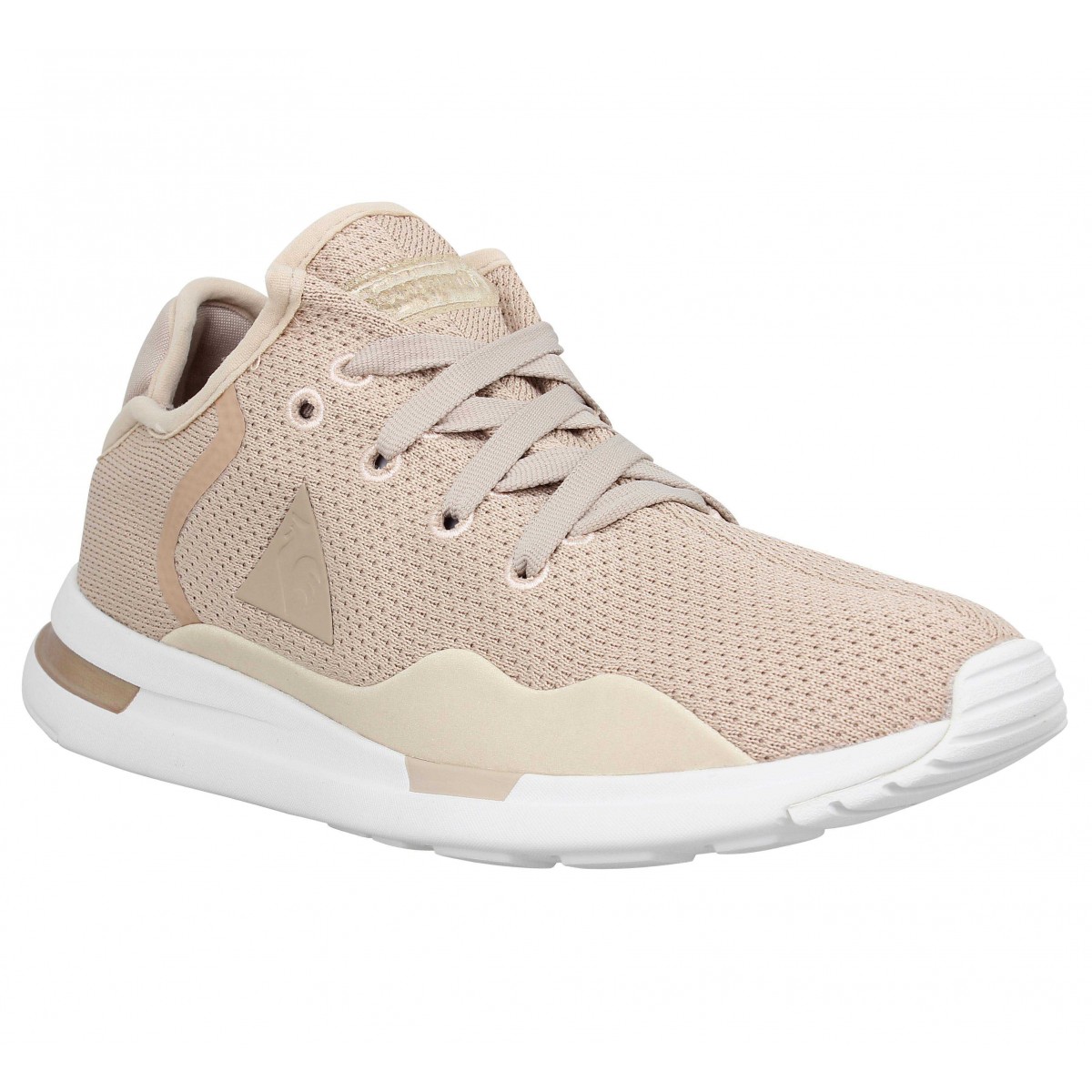 le coq sportif basket beige