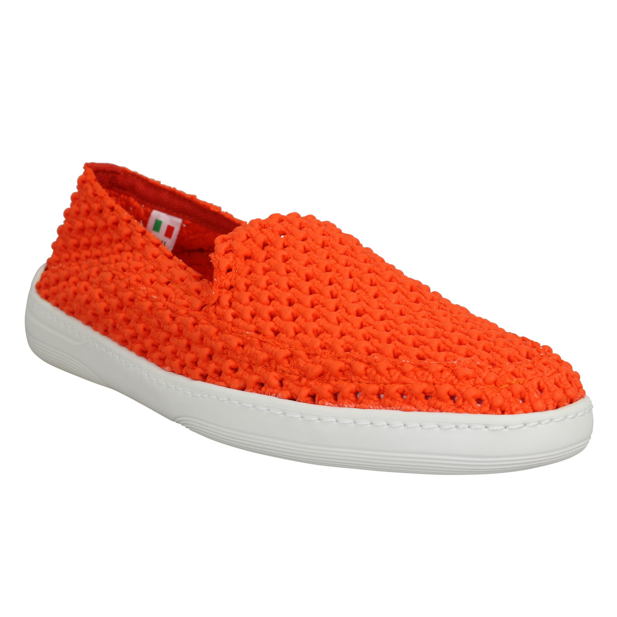 Espadrilles LE DD Mercury toile Homme Orange