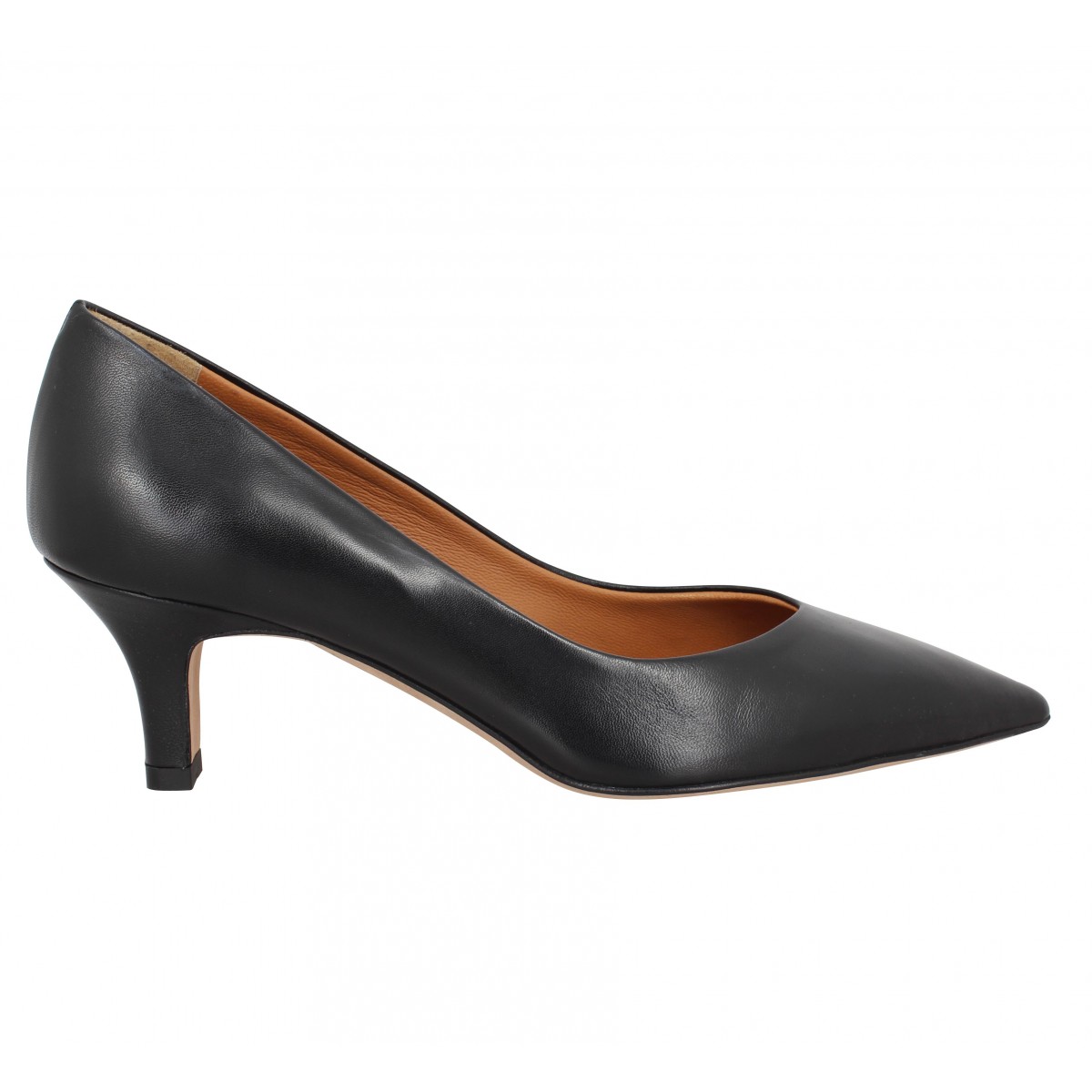 LES VENUES 8802 cuir Femme Noir